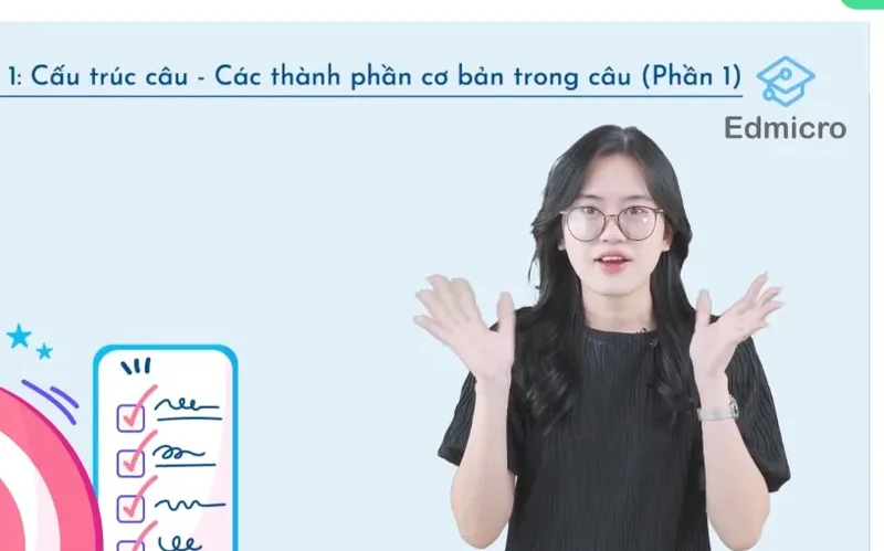 Bài giảng video có giáo viên